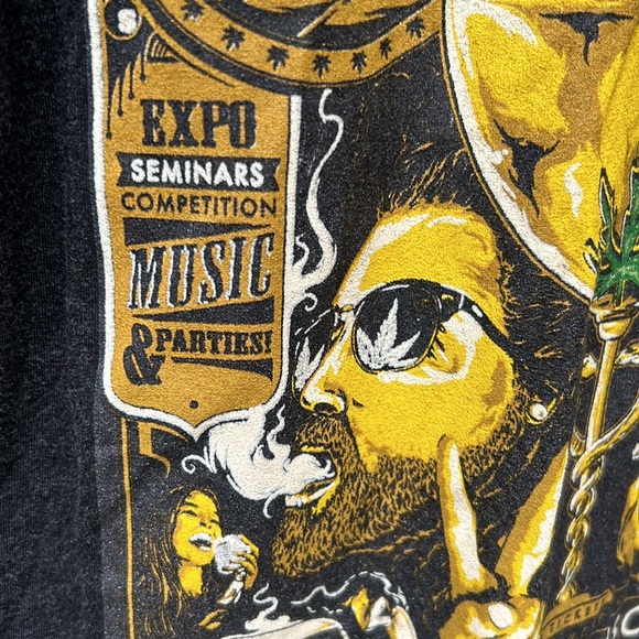 High Times 2013 Cannibis Cup San Francisco T-Shirt - Picture 9 of 12